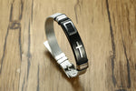 Stainless Steel Cross Bracelet