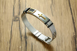 Stainless Steel Cross Bracelet