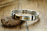 Stainless Steel Cross Bracelet